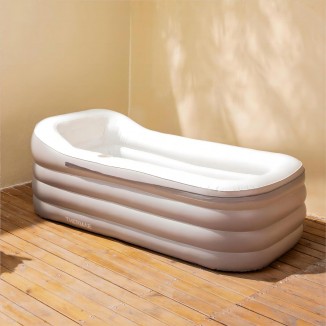 Inflatable Bath Tub For Adults With Cordless Dual Function Electric