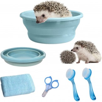 Hedgehog Supplies Hedgehog Bath Kit Plastic Foldable Hedgehog Bathtub