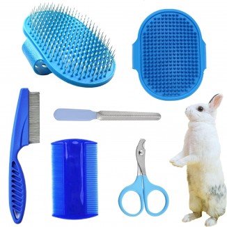 Rabbit Grooming Kit Included Rabbit Grooming Brush, Pet Hair Remover