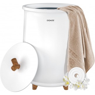 DOACE Luxury Towel Warmers,Heated Towel Warmer Bucket Adjustable Timer