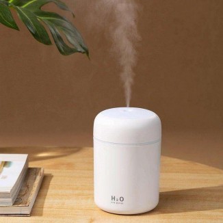 Portable Mini Humidifier, Colorful, Perfect For Bedroom, Office & Car