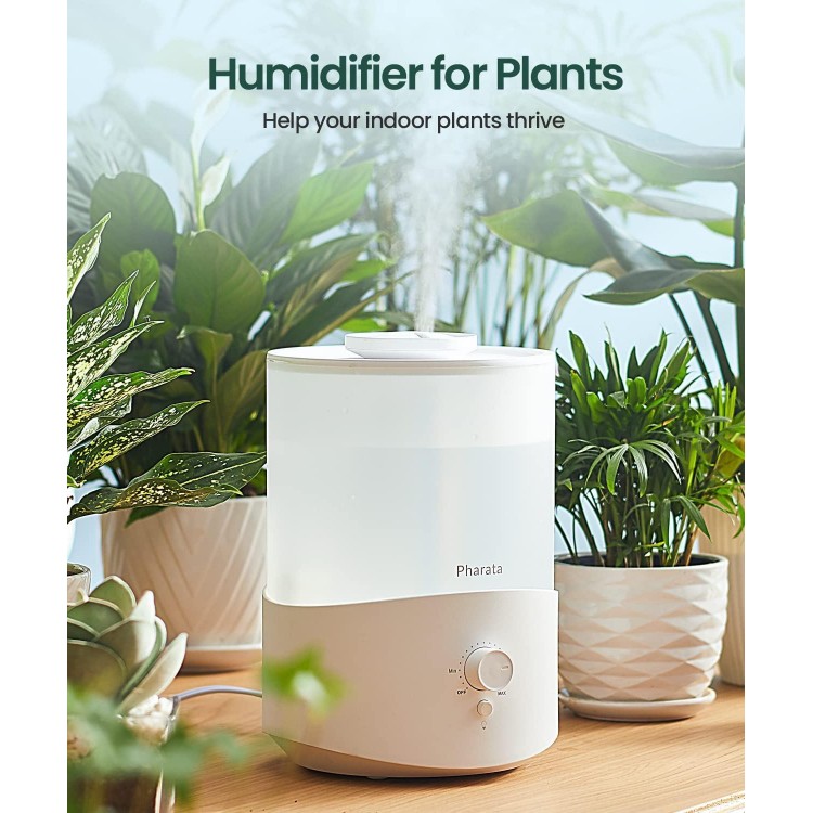 Humidifiers for Bedroom Large Room, 2.5L Cool Mist Humidifier