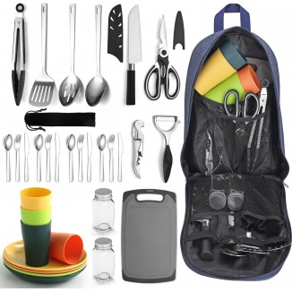 Camping Essentials, Camping Cooking Utensils Set