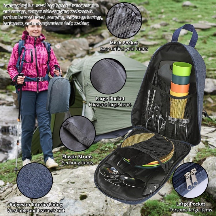 Camping Essentials, Camping Cooking Utensils Set