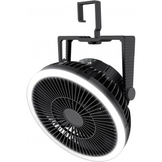 Camping Fan with Led Lantern - 10000mAh 8inch