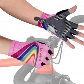 Sport Gloves for Kids 6-8, Rainbow