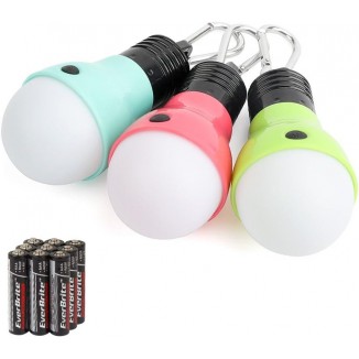 3-Pack Camping Lights - 3 Lighting Modes