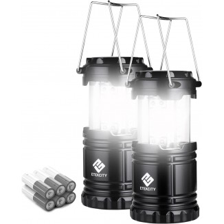 Lantern Camping Essentials Lights, Black