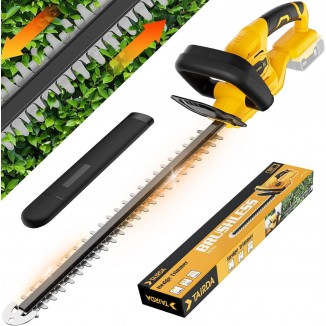 20V Battery (NO Battery),Cordless Electric Hedge Trimmer with Brushless Motor