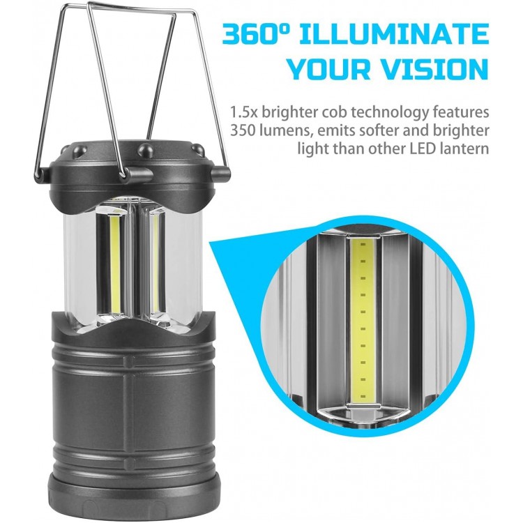 Bright Battery Powered Hanging Lanterns for Outdoor Camping Hiking