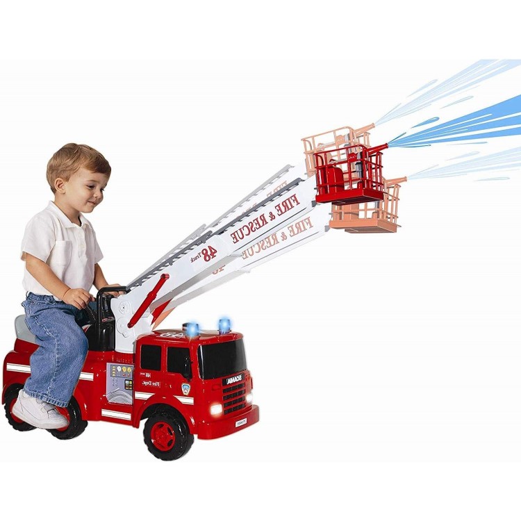 Action Fire Engine Ride-On, Large