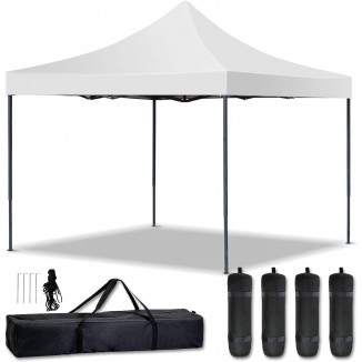 Canopy Tent 10 x Pop Up Ez Sun Shade with Backpack,4 Sand Weights Bags