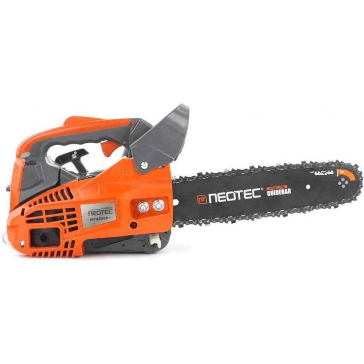 12'' Top Handle Gas Chainsaw,2-Stroke 25.4cc Portable Chain Saws