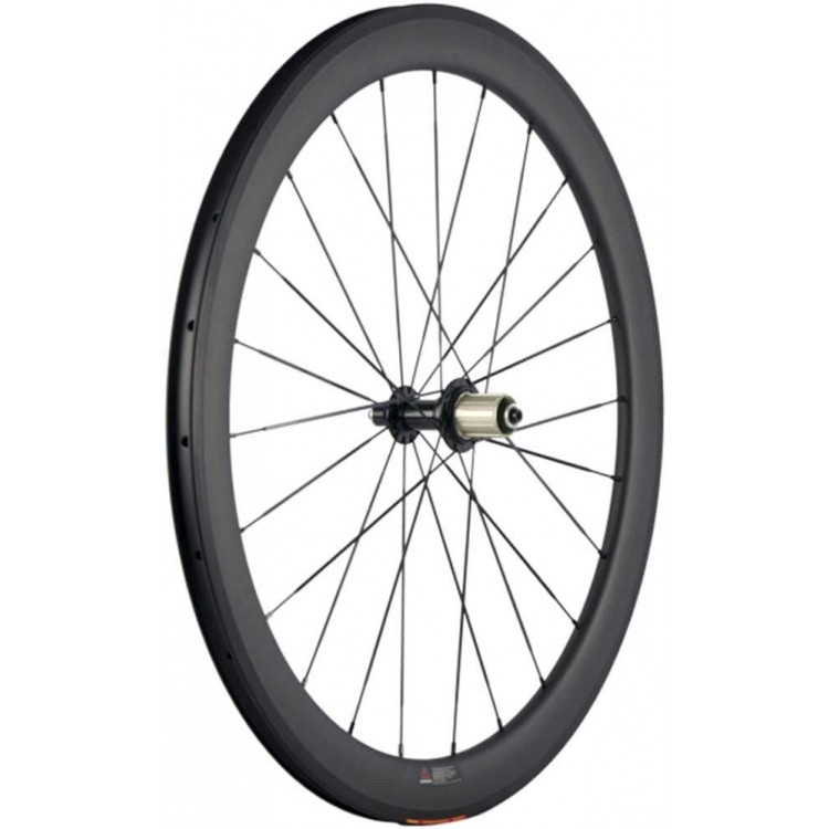 25mm U-Shape Wheel + 50mm Carbon Fiber Bike Wheelset 700c Clincher