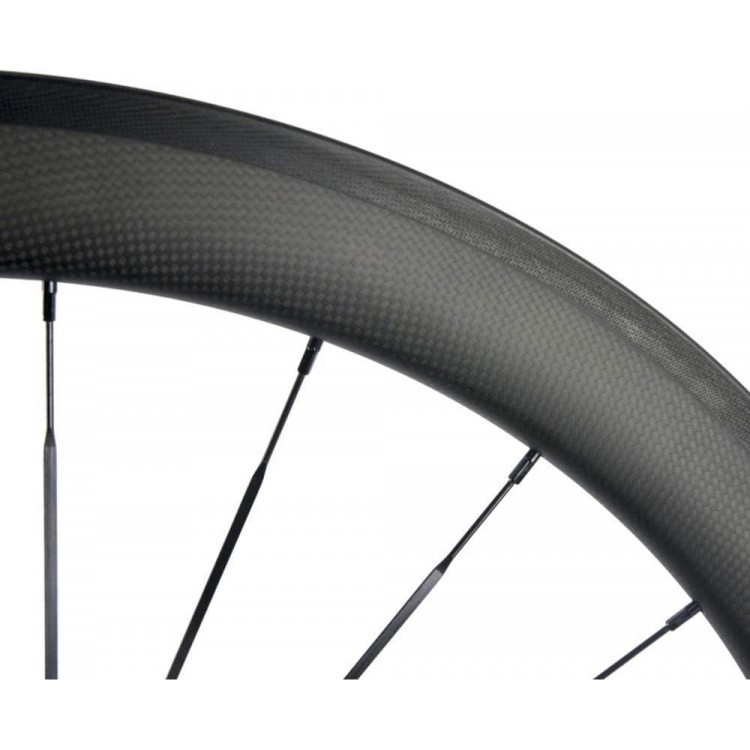 25mm U-Shape Wheel + 50mm Carbon Fiber Bike Wheelset 700c Clincher