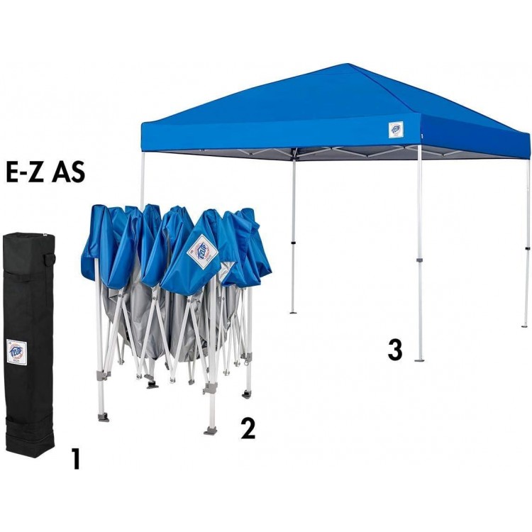 10' X 10', Roller Bag, 4-Piece Spike Set,Instant Canopy Shelter Tent