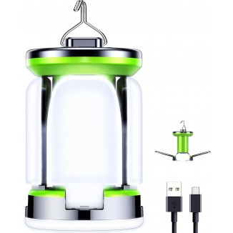 Camping Lantern Rechargeable, Super Bright LED Camping Lights Lamp