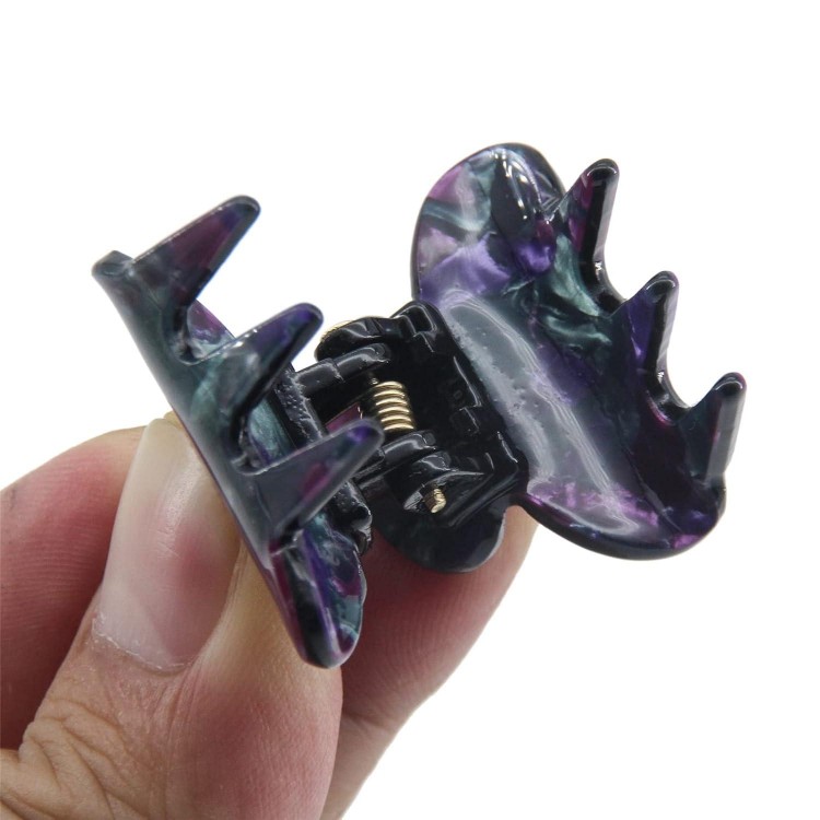 1.2 Inch Small Hair Clips Plastic Hairs Claws Barrette Small Hairpin Clamps