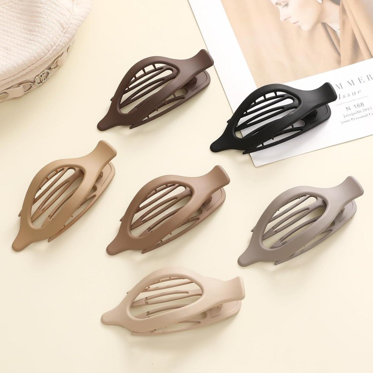 Curved Claw Clips for Women Girls,for Thick Thin Hair, Strong Hold