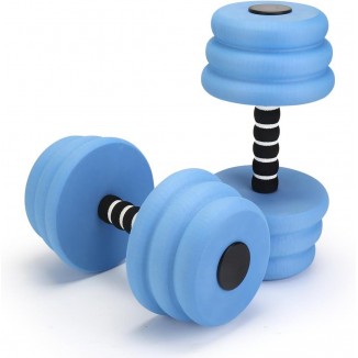 Water Dumbbells,Water Aerobic Exercise Foam Dumbbells Pool Resistance