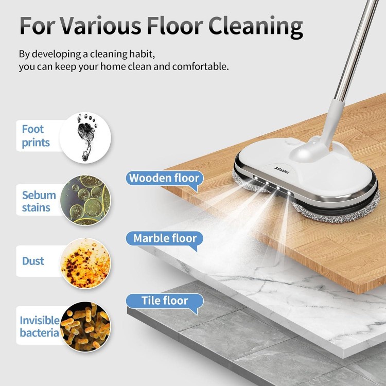 Cordless Electric Mop for Floor Cleaning