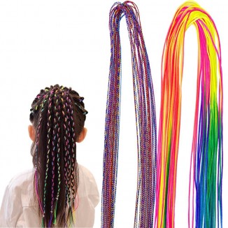 3Set 68Pcs Colorful Hair Wrap String