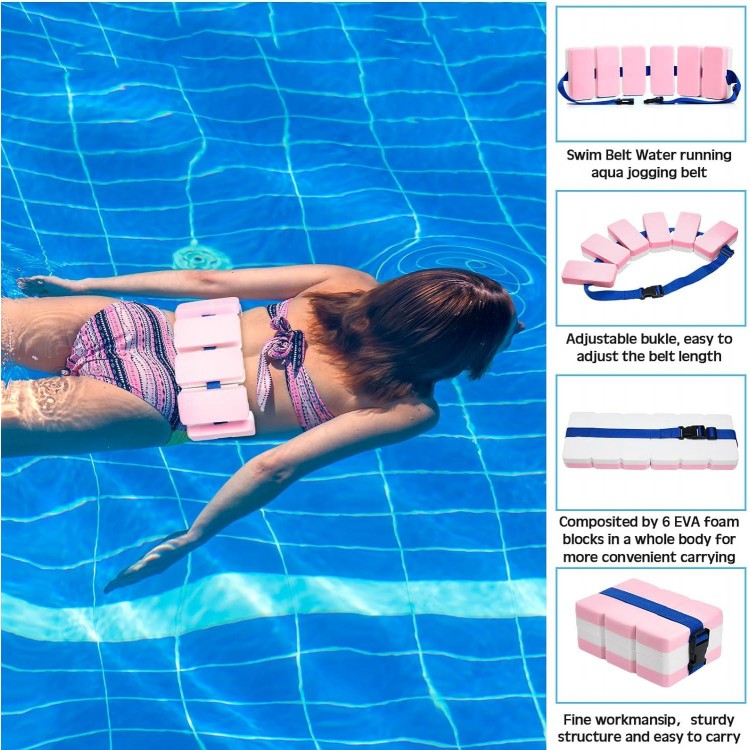 Aquatic Exercise Set Including 2 Ankle Swimming Weights 2 Lightweight Aquatic