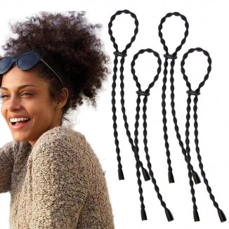 4PCS Adjustable hair Ties