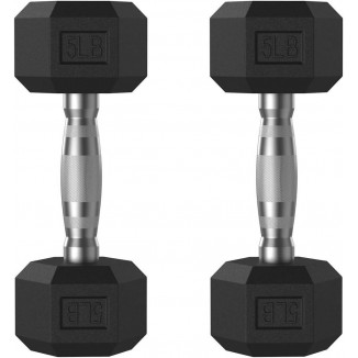 Hex Dumbbells Weight Lifting Equipment Hand Weight Set,Exercise & Fitness