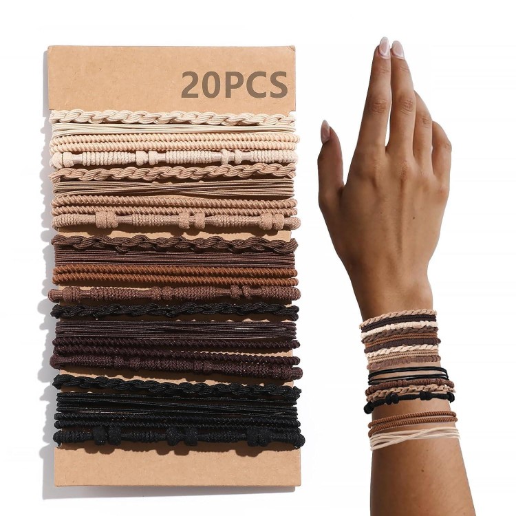 20 PCS Boho Hair Ties