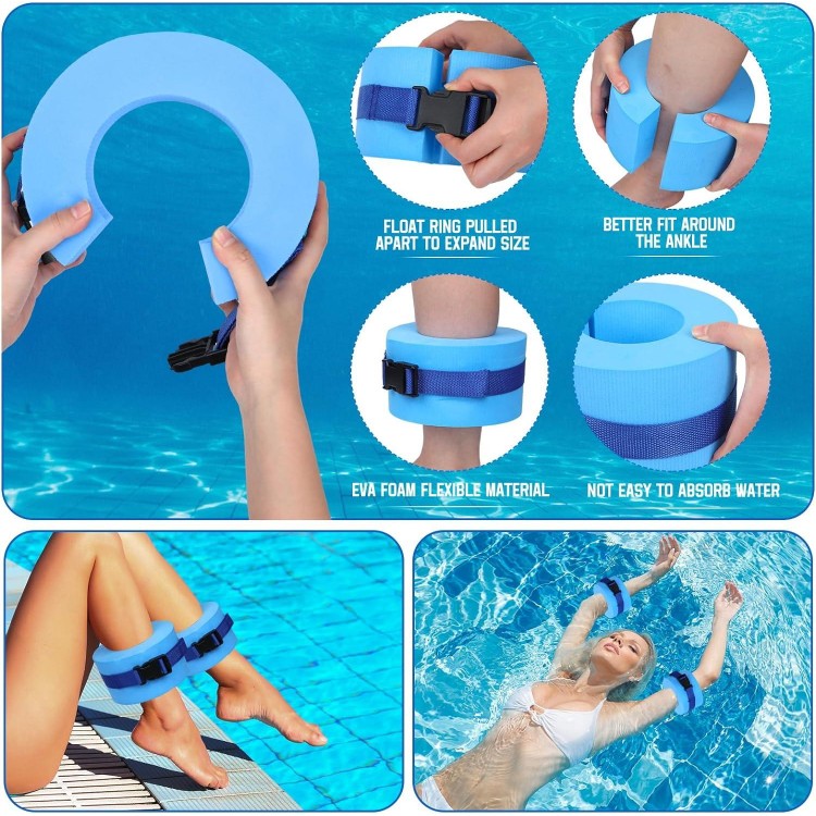 5 Pcs Pool Exercise Equipment Set Water Aerobics Float Discs Ankle