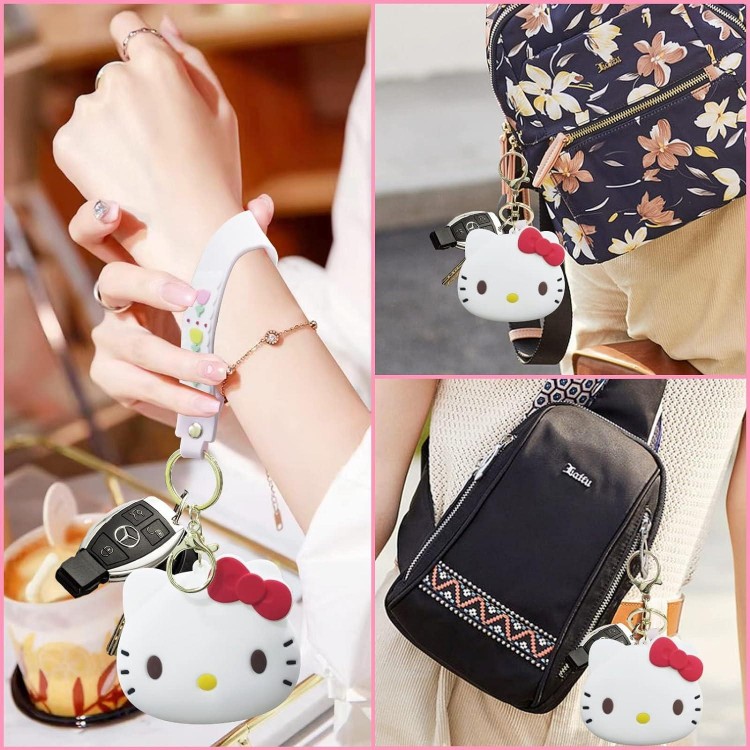 Coin Bag Mini Pouch KeyChain Cartoon Animal Silicone Coin Purse with Zipper