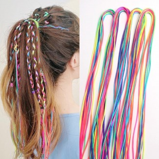 32Pcs Colorful Hair Wrap String