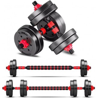 Adjustable-Dumbbells-Sets,Free Weights-Dumbbells Set of 2 Convertible