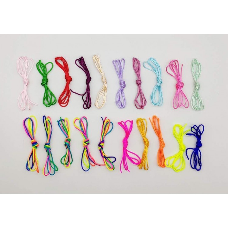 20pcs 39 DIY Colorful Hair Braiding Yarn