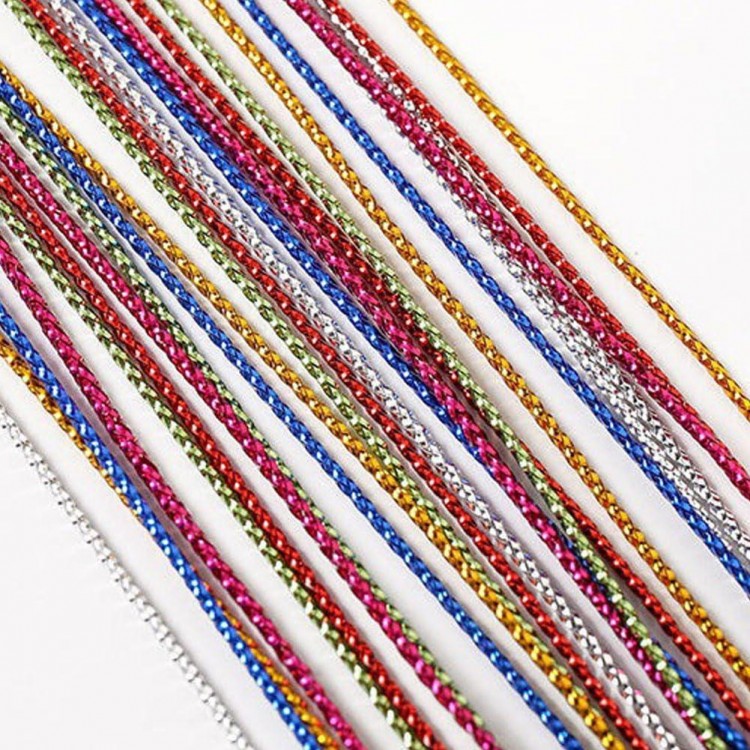 120 PCS Colorful Hair Wrap String for Braids