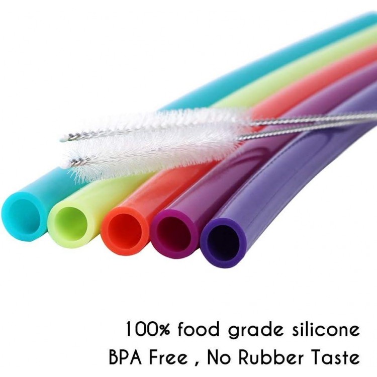 12 Inch Extra Long Silicone Straws for Big Tumblers