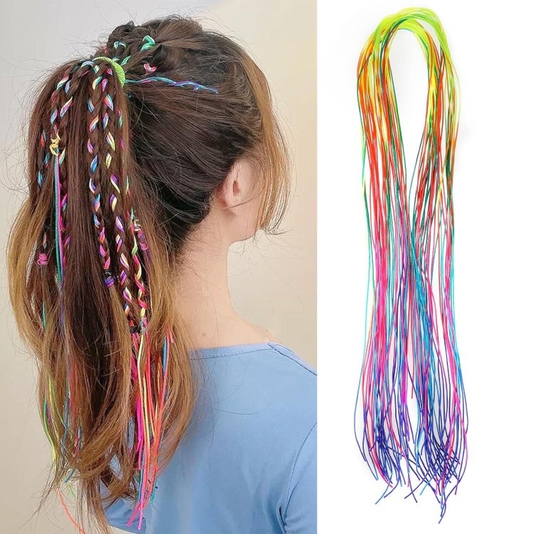 32Pcs Colorful Hair Strings