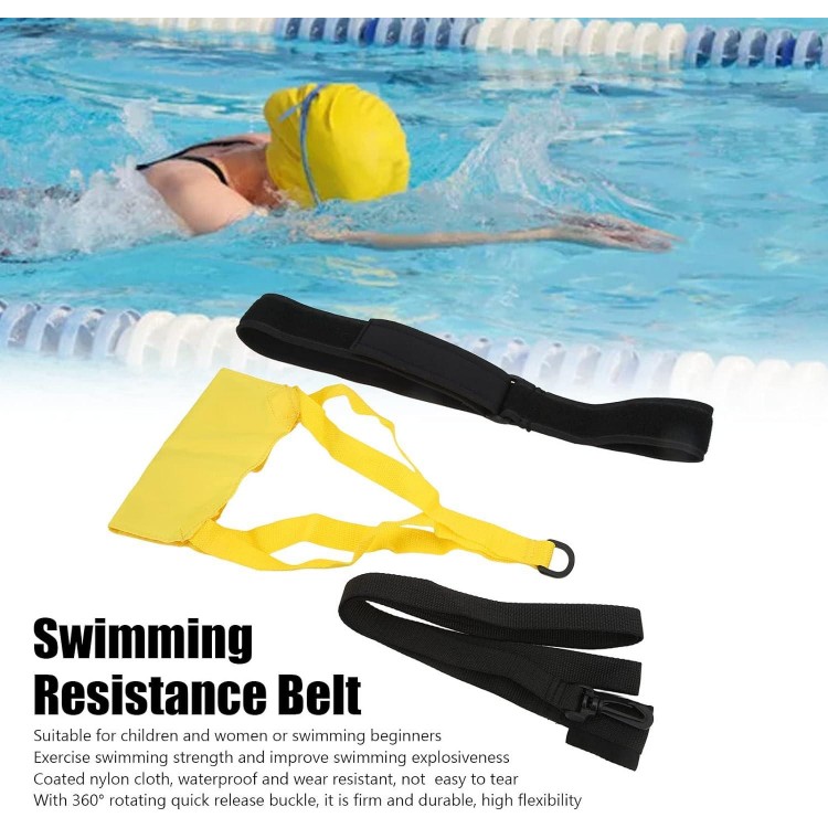 Aquatic Resistance Belt, Swim Training Belt, Swim Resistance Parachut