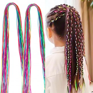 30Pcs Colorful Hair Wrap String
