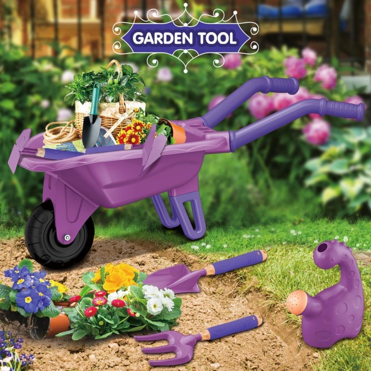 15 PCS Kids Gardening Tool Set for Girls Boys, Toddler Gardening Tools Set