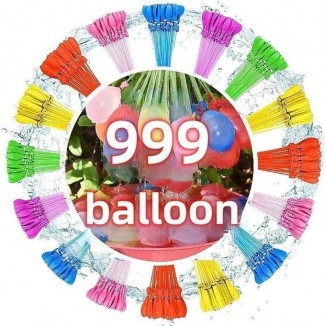 999pcs magical and fast filling water balloons, water party toys