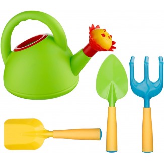 Toddler Gardening Tools Set - Kids Watering Can Toy, Child Gardening Set