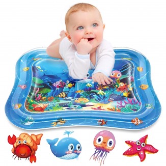 Infinno Inflatable Tummy Time Mat Premium Baby Water Play Mat for Infants