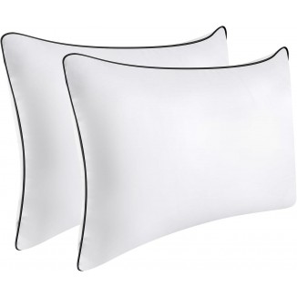 Bed Pillows for Sleeping 2 Pack Medium Firm