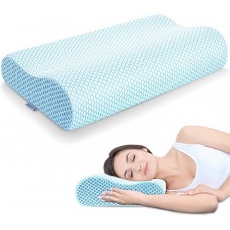 Memory Foam Pillow, Neck Contour Cervical