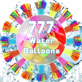 777 PCS Summer Fun Water Balloons for Kids Adults Quick Fill