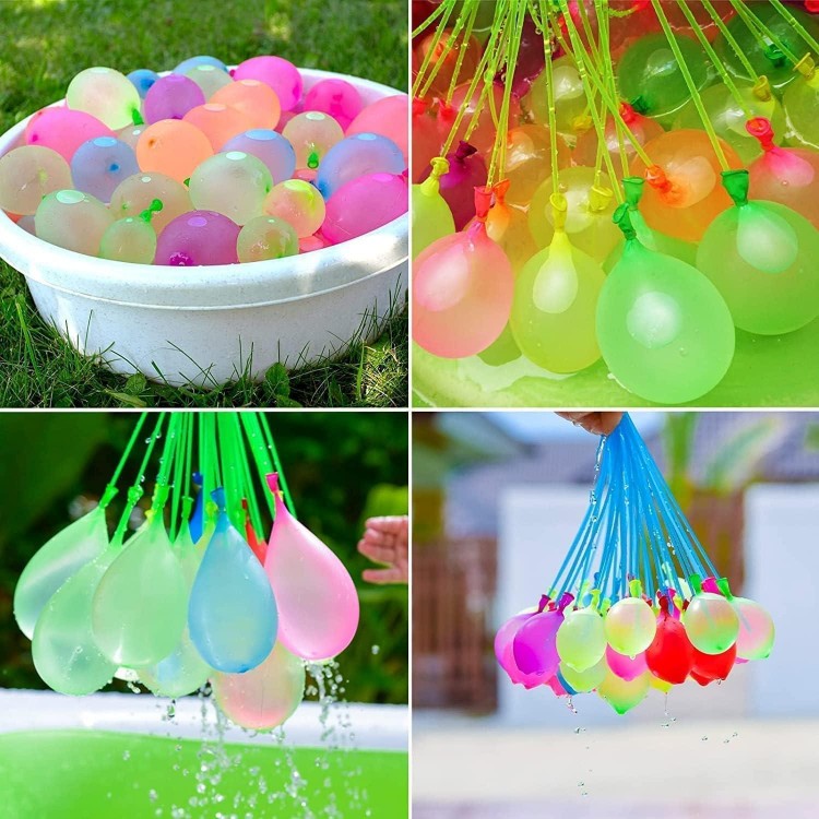 777 PCS Summer Fun Water Balloons for Kids Adults Quick Fill