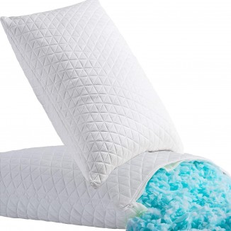 Shredded Memory Foam Pillows for Sleeping,Bed