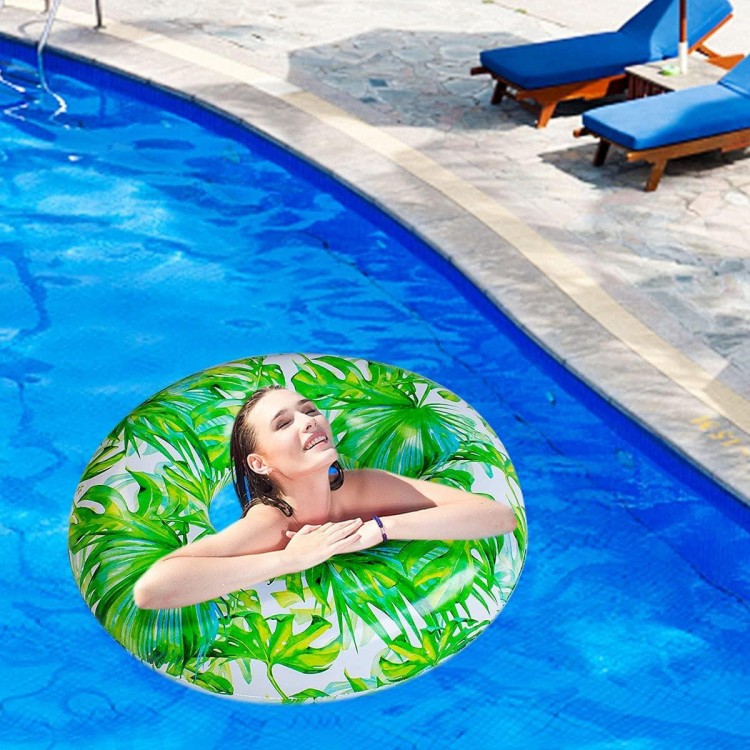 Pool Float for Adult, Inflatable Pool Float Tube, Pool Swim Ring